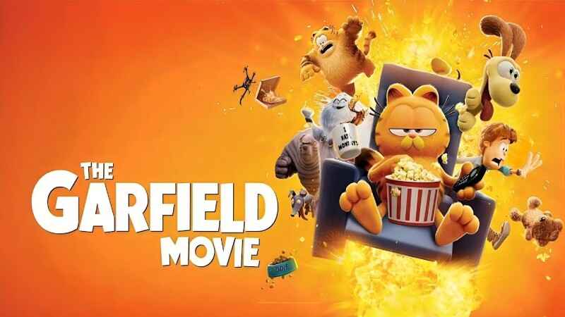 The Garfield Movie 2024 AMZN Dual Audio Hindi