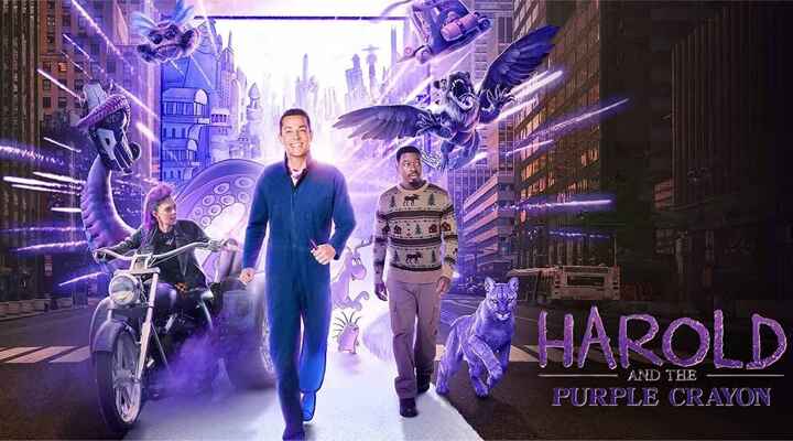 Harold and the Purple Crayon (2024) Dual Audio Hindi Movie