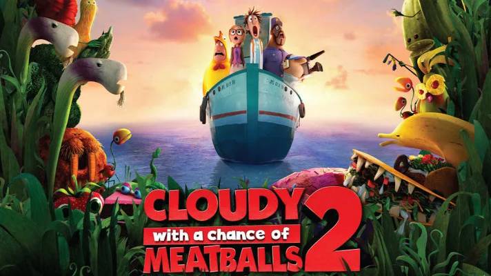 Download Cloudy With a Chance of Meatballs 2 (2013) Dual Audio Hindi Movie on Movietic