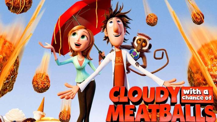 Download Cloudy with a Chance of Meatballs (2009) Dual Audio Hindi Movie on Movietic